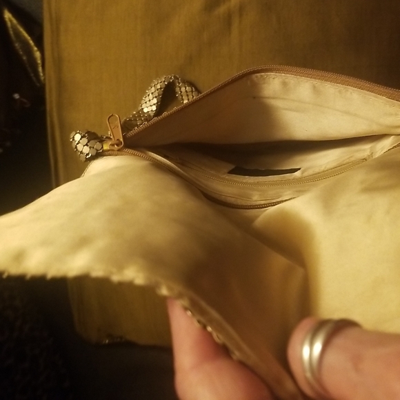 Gold mesh shoulder bag - Picture 2 of 2